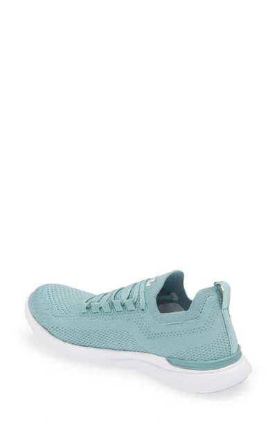 Apl Athletic Propulsion Labs Techloom Breeze Knit Running Shoe In Seaside / White