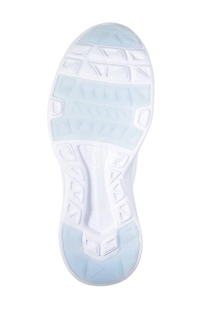 Shop Apl Athletic Propulsion Labs Techloom Bliss Knit Running Shoe In White / Bellflower