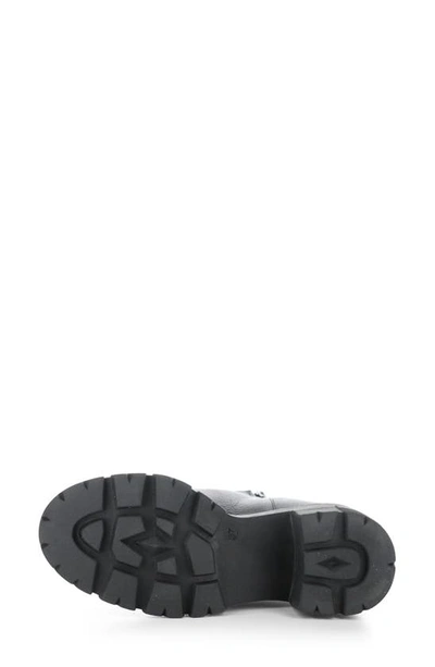 Shop Bos. & Co. Brunas Waterproof Chelsea Boot In Black Feel/ Elastic