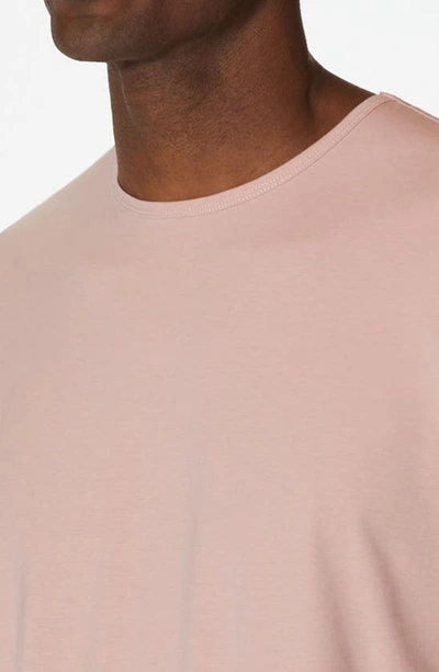 Shop Cuts Trim Fit Crewneck Cotton Blend T-shirt In Twilight