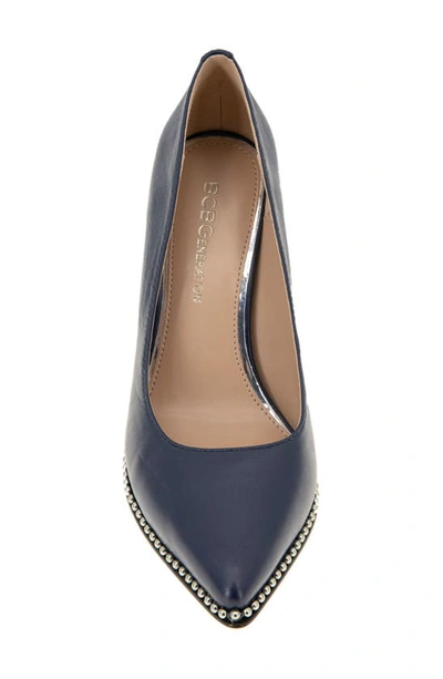 Shop Bcbgeneration Holli Pointed Toe Pump In Dark Ink