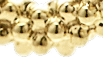 Lagos 18k Yellow Gold Signature Caviar Superfine Long Drop Earrings In Gold