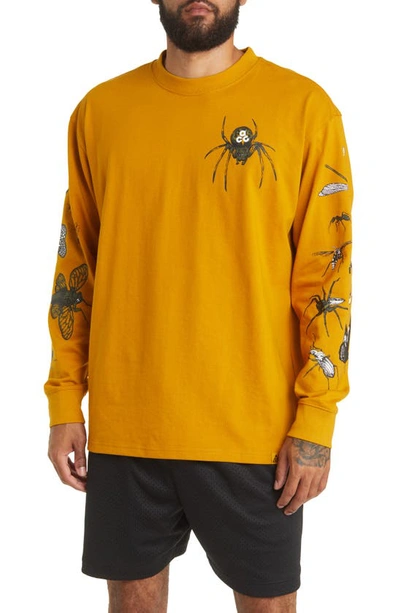 Nike Acg Insects Long Sleeve Graphic Tee In Gold Suede | ModeSens