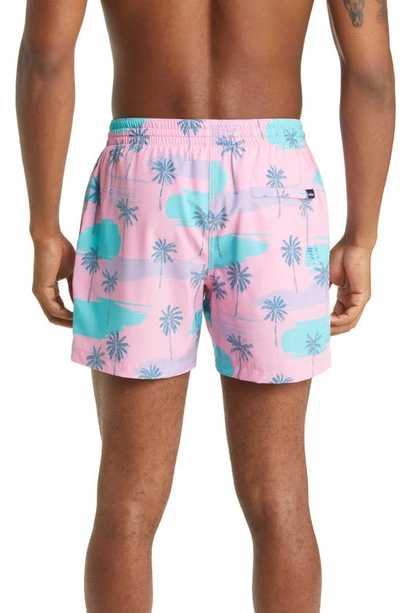 Shop Chubbies 5.5-inch Swim Trunks In The Lover Islands