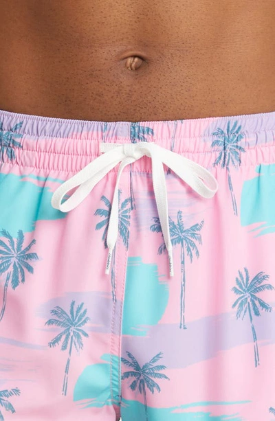 Shop Chubbies 5.5-inch Swim Trunks In The Lover Islands