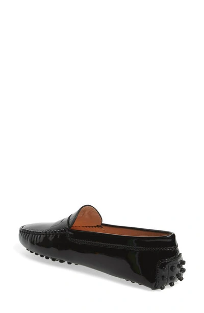 Shop Tod's Gommini Driving Shoe In Black