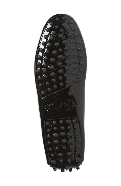 Shop Tod's Gommini Driving Shoe In Black