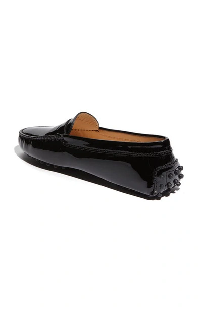 Shop Tod's Gommini Driving Shoe In Black