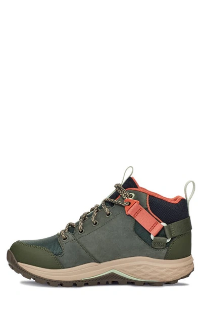 Shop Teva Grandview Gtx Waterproof Sneaker In Thyme