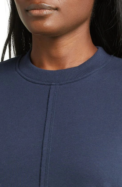 Sweaty Betty Revive Cotton Blend T-shirt Dress In Navy Blue