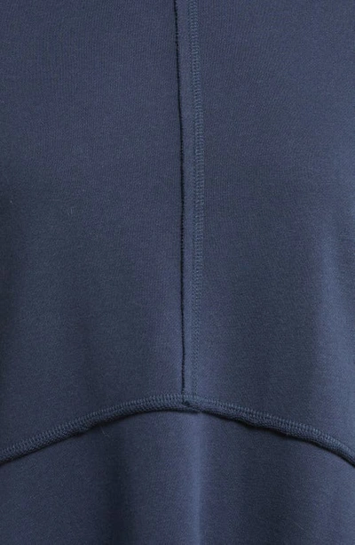 Sweaty Betty Revive Cotton Blend T-shirt Dress In Navy Blue