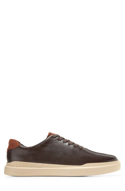 Shop Cole Haan Grandpro Rally Sneaker In Dark Chocolate