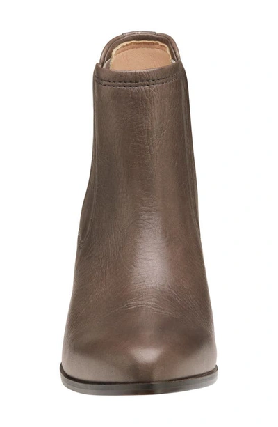 Johnston & Murphy Trista Chelsea Boot In Gray Calfskin