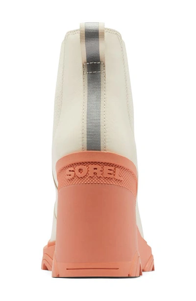 Shop Sorel Brex™ Waterproof Platform Block Heel Chelsea Bootie In Natural Paradox Pink