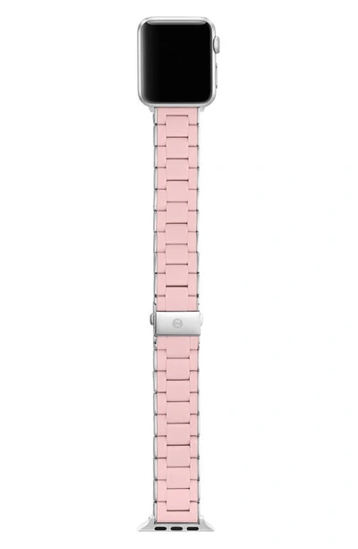 Shop Michele Silicone 20mm Apple Watch® Watchband In Pink