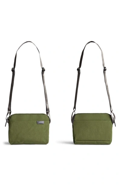 Shop Bellroy Canvas City Pouch Plus In Ranger Green
