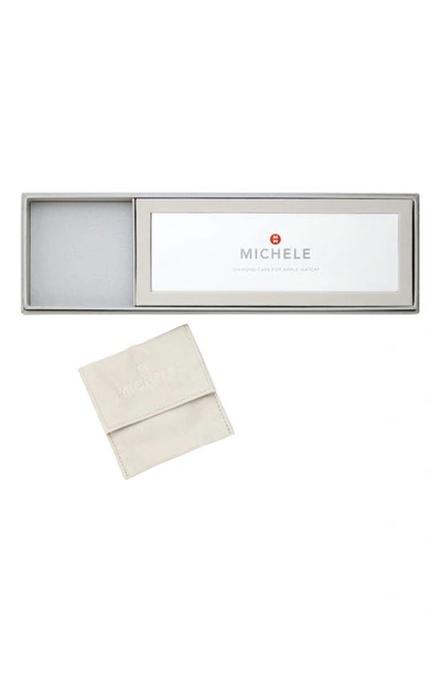 Michele 40mm Apple Watch® Diamond Case Attachment In Two-tone Gold