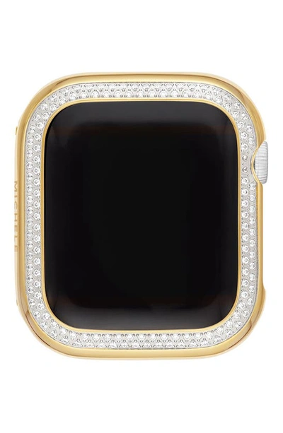Michele 40mm Apple Watch® Diamond Case Attachment In Two-tone Gold