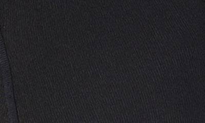 Stems Cropped Fleece Leggings In Black