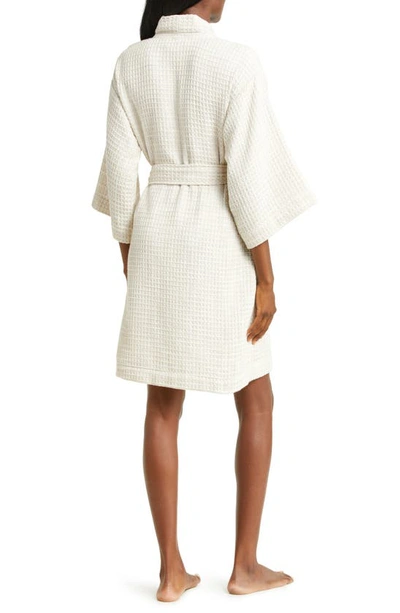 Shop Nordstrom Everyday Waffle Robe In Tan Cobblestone Spacedye