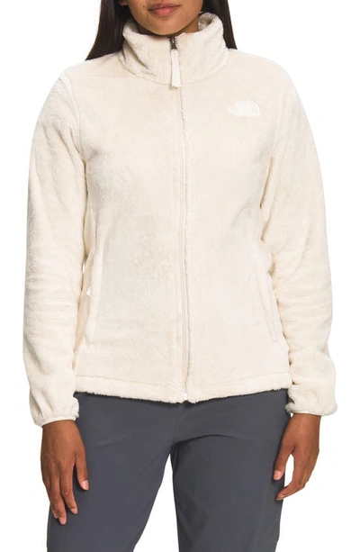 Shop The North Face Osito Zip Fleece Jacket In Gardenia White