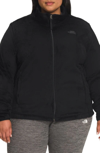 Shop The North Face Osito Zip Fleece Jacket In Tnf Black