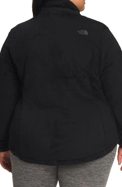 Shop The North Face Osito Zip Fleece Jacket In Tnf Black