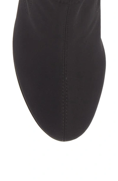 Pedro Garcia Urbana Stretch Wedge Booties In Black 2-way Stretch