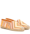 VALENTINO GARAVANI Printed fabric espadrilles