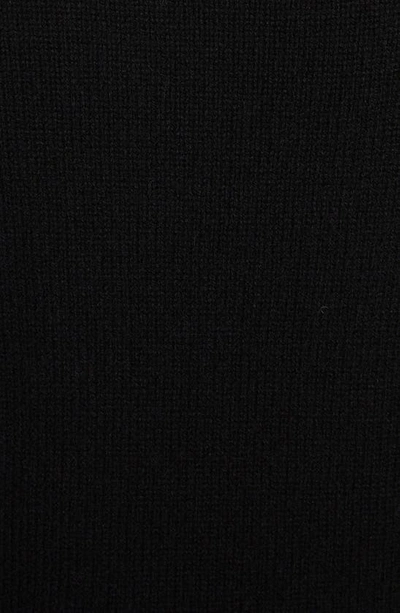 Shop Agnona Cashmere Mock Neck Sweater In K09-black