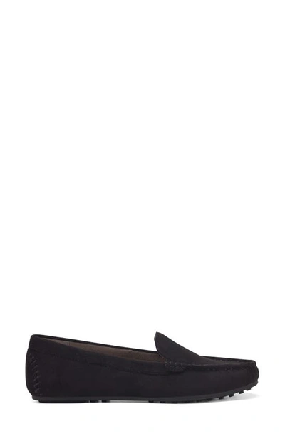 Shop Aerosoles Over Drive Loafer In Black Faux Suede
