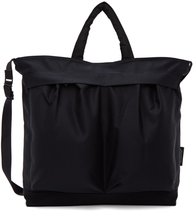 Black Cotton Tote In K Black