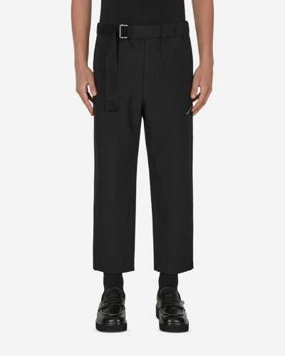 Shop Oamc Regs Trousers In Black