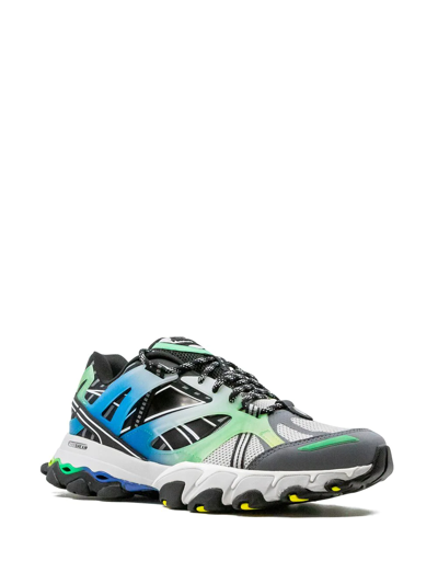 Shop Reebok Dmx Trail Shadow "bottle Green" Sneakers In Black