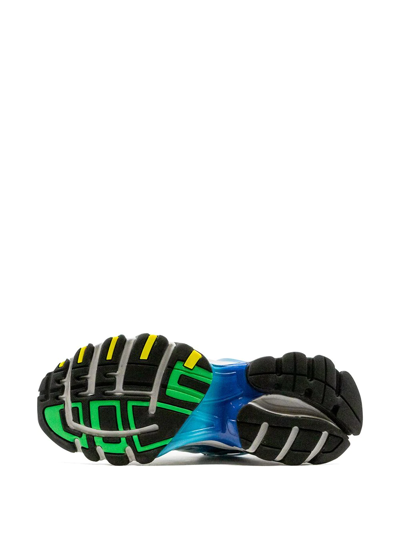 Reebok Dmx Trail Shadow "bottle Green" Sneakers In Black