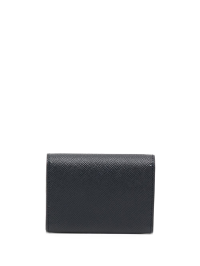 Shop Smythson Small Leather Purse In Black