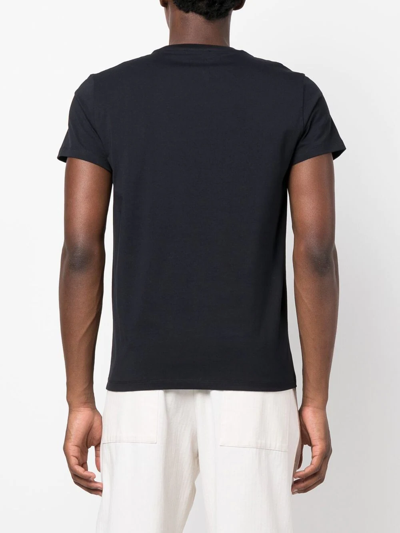 Jil Sander Short-sleeve Cotton T-shirt In Black