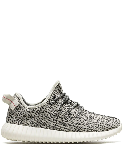 Shop Adidas Originals Yeezy Boost 350 "turtle Dove 2022" Sneakers In Grey
