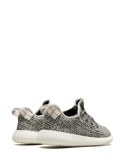Shop Adidas Originals Yeezy Boost 350 "turtle Dove 2022" Sneakers In Grey