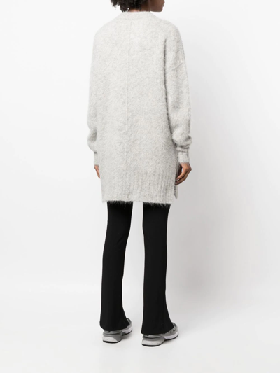 Shop Rodebjer Crew-neck Alpaca-wool Jumper In Grey