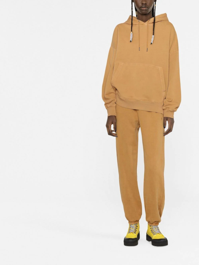 Ksubi 3 X 4 Oh G Cotton Hoodie In Orange