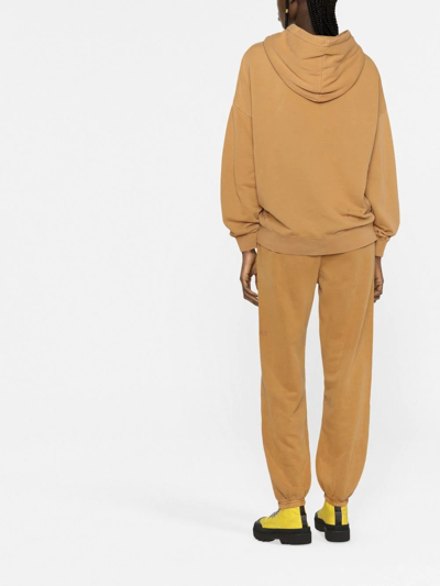 Ksubi 3 X 4 Oh G Cotton Hoodie In Orange