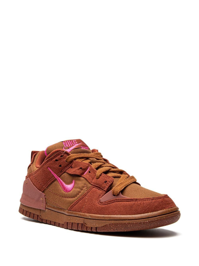 Nike Dunk Low Disrupt 2 Sneakers In Brown