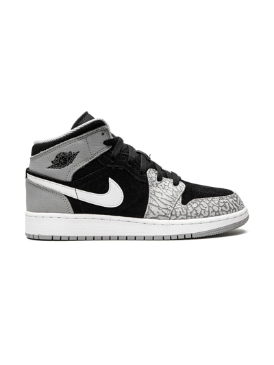 Jordan Air  1 Mid Se Sneakers In Black