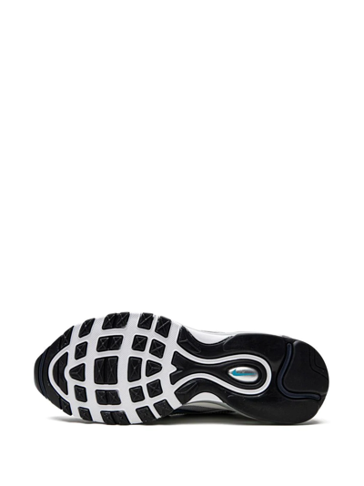 Nike Woman Sneakers Navy Blue Size 8 Textile Fibers In Grey
