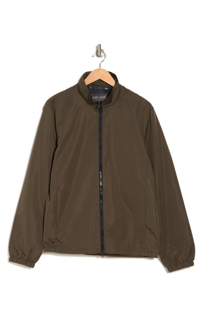 Shop Slate & Stone Lightweight Nylon Zip-up Jacket In Fatigue