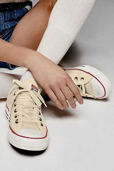 Converse Chuck Taylor All Star Low-top Sneakers In Natural Ivory | ModeSens
