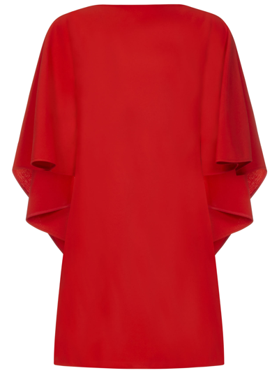 Shop Attico The  Sharon Mini Dress In Red