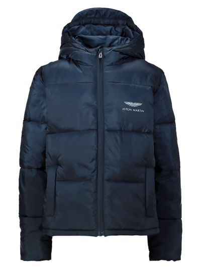 Shop Hackett London Kids Jacket For Boys In Blue