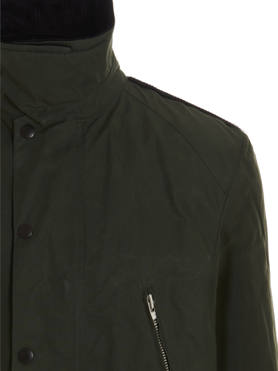 Department Five Department 5 'middle Barbour' Jacket In Green